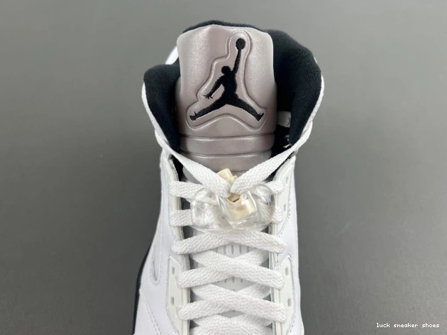 Reps LUCY 5 AIR DD0587-110 'WHITE JORDAN RETRO BLACK' 0807